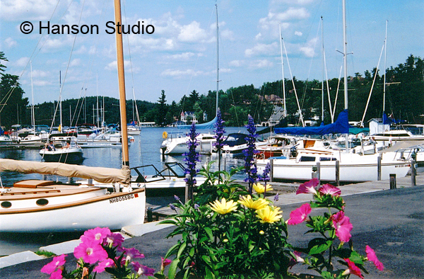 Sunapee Harbor, NH - Flowers